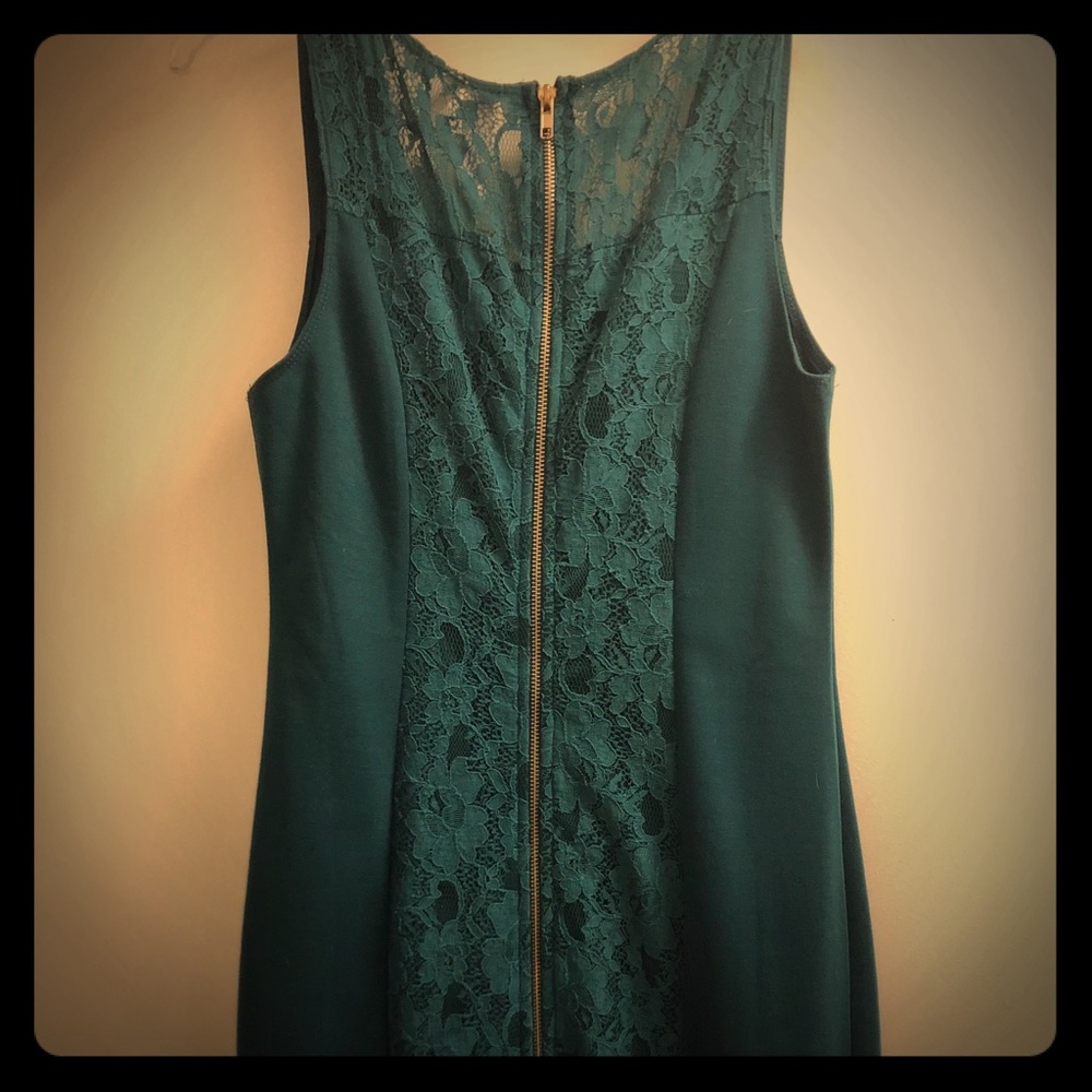 Emerald Francesca’s dress
